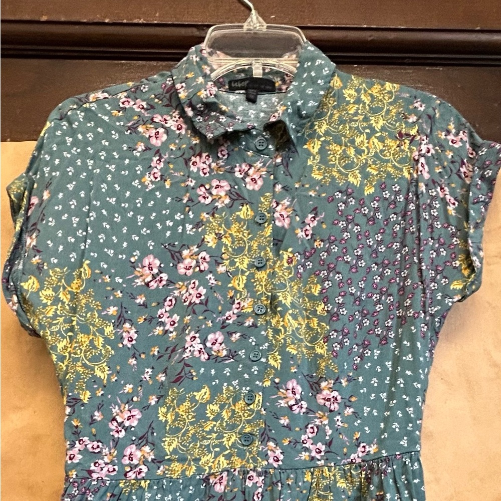 Bebop casual ivy/pastel flower 🌸 dress